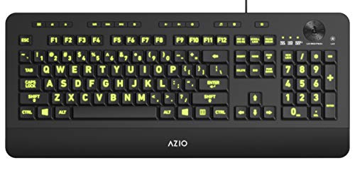 Azio Vision Backlit Computer Keyboard review