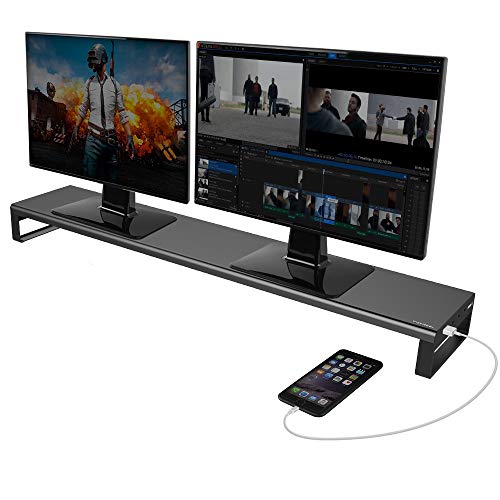 Dual Monitor Stand Riser by Vaydeer review