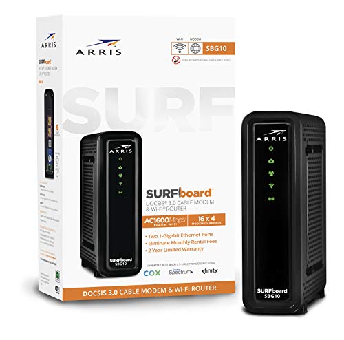 ARRIS SURFboard Cable Modem and Dual-Band Wi-Fi Router review