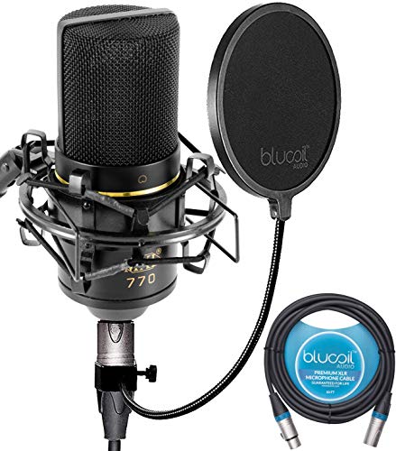 Blucoil MXL 770 Cardioid Condenser Microphone Bundle review